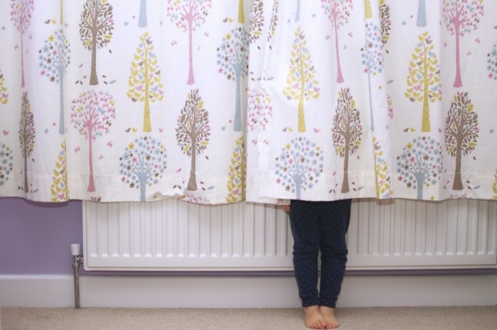 Hang Curtains with a Radiator Under the Window